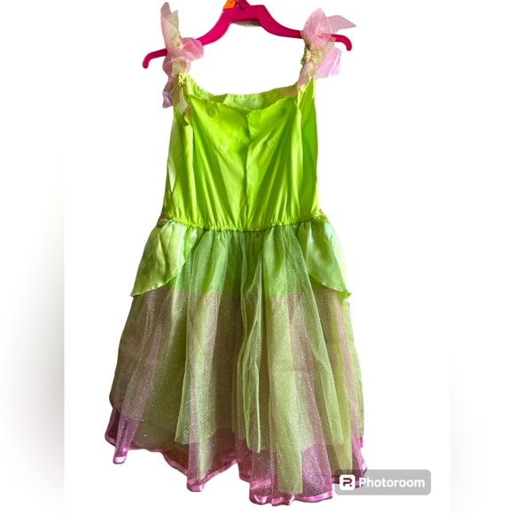 Disney Tinker Bell Fairy Dress Costume set size M (8-10) - Picture 4 of 8